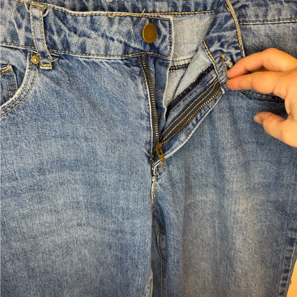 Empyre Zia Vintage Straight Leg Blue Jeans %100 Cotton Women’s Size 4 - Picture 6 of 16